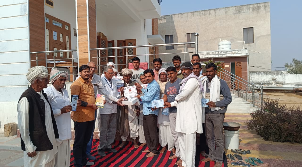 कुंतासर गाँव में प्रेरणादायी नेत्रदान: तीजादेवी सहू ने मरणोपरांत दी रोशनी की अमूल्य भेंट