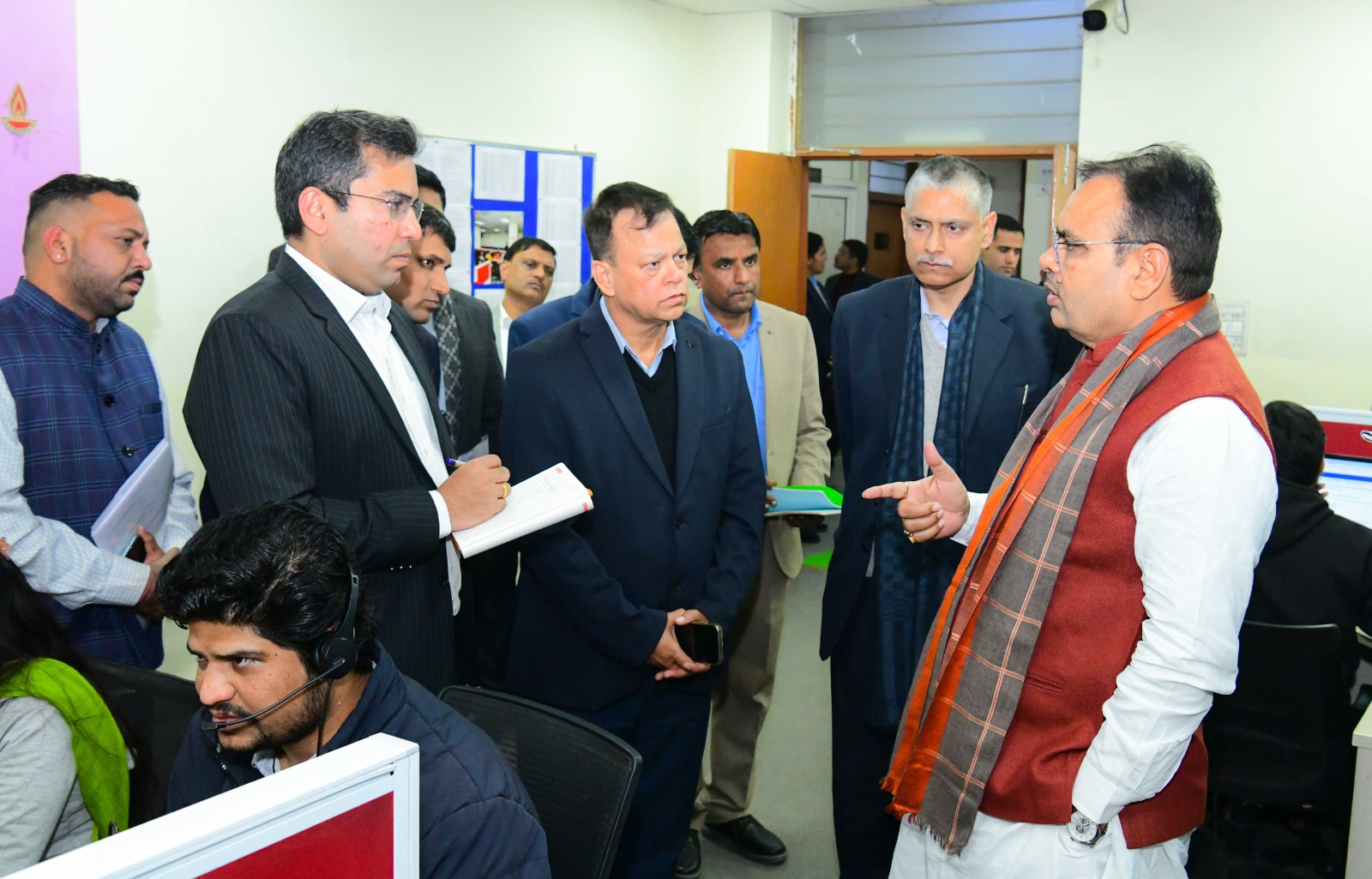 मुख्यमंत्री भजनलाल शर्मा ने राजस्थान संपर्क Helpline 181 का किया निरीक्षण, आमजन को मिली त्वरित राहत