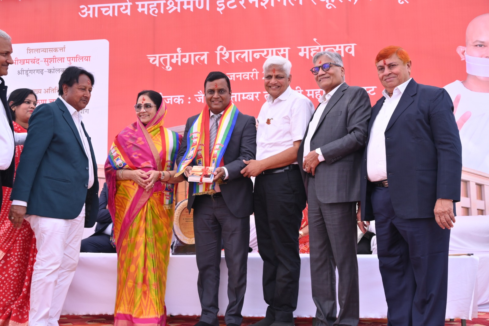 श्रीडूंगरगढ़ में गौरव का क्षण: आचार्य महाश्रमण इंटरनेशनल स्कूल का हुआ शिलान्यास