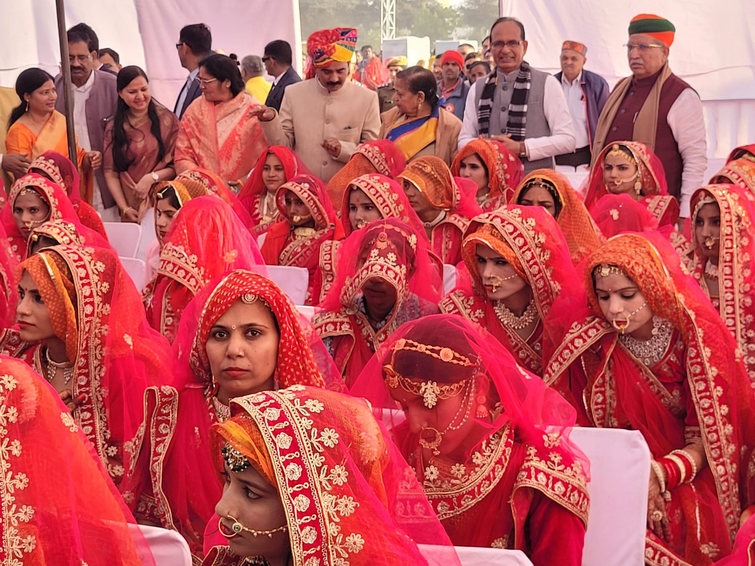 भावना मेघवाल मेमोरियल ट्रस्ट का 20वां सामूहिक विवाह समारोह, 61 जोड़े बंधे दाम्पत्य सूत्र में