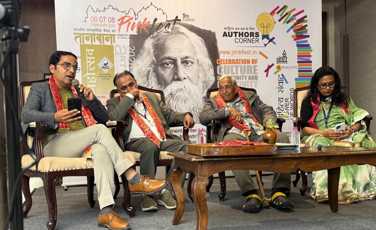 पिंक फेस्ट में उभरी राजस्थानी भाषा मान्यता की पीड़ा व संवेदनाएं, साहित्यकारों ने रखी भाषा की ठसक