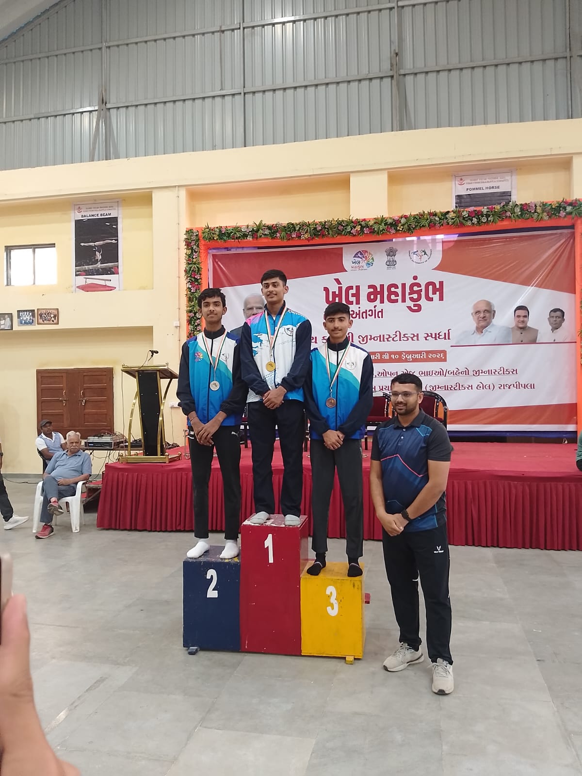 विराट व्यक्तित्व के धनी शुभम बाहेती ने खेल महाकुंभ 2026 में जिम्नास्टिक में राज्य स्तरीय द्वितीय स्थान हासिल किया