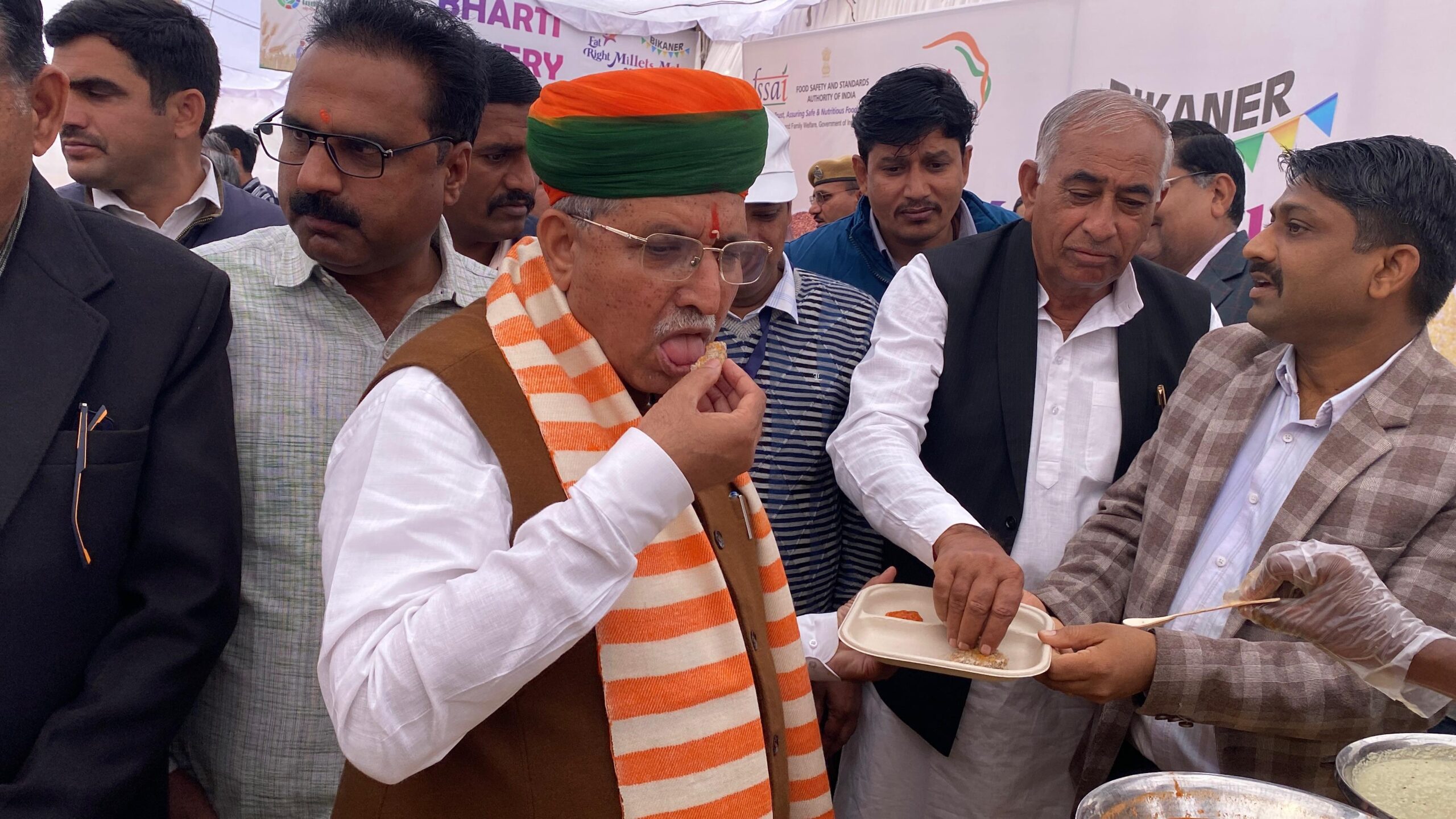 बीकानेर में ‘ईट राइट मिलेट्स’ मेला: अर्जुन राम मेघवाल बोले– ‘श्रीअन्न’ अपनाएं, ‘आहार से उपचार’ को करें साकार