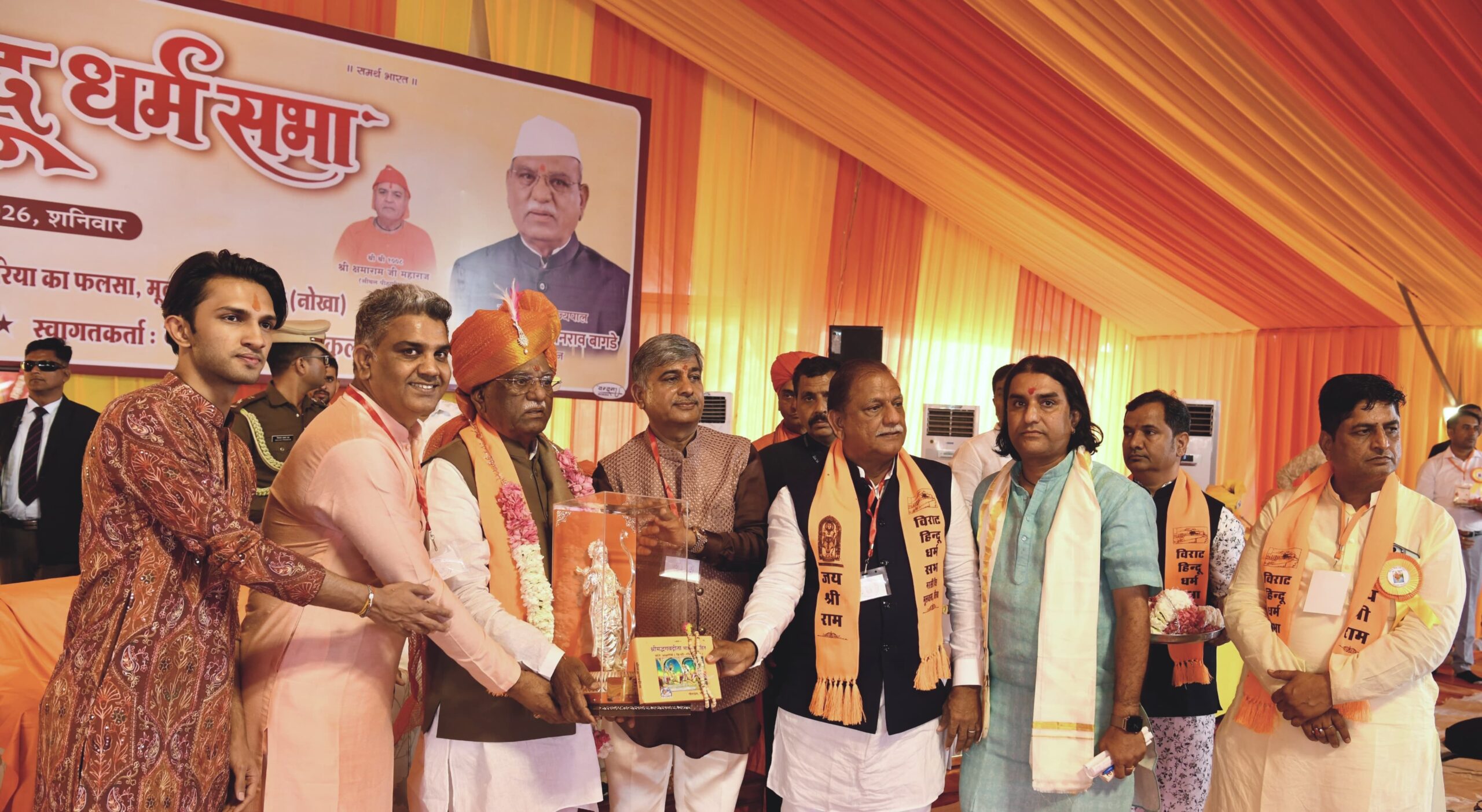 हरिभाऊ बागडे बोले – सनातन धर्म दुनिया का सबसे पुराना और समृद्ध धर्म, मूलवास-सीलवा में विराट हिंदू सभा आयोजित