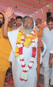 जगद्गुरु श्री वसंत विजयानंद गिरि जी महाराज के सानिध्य में मां की भक्ति आराधना साकार रुप ले रही