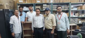 पवन कुमार बूटण ने उपजिला अस्पताल में तीन रैक भेंट दी