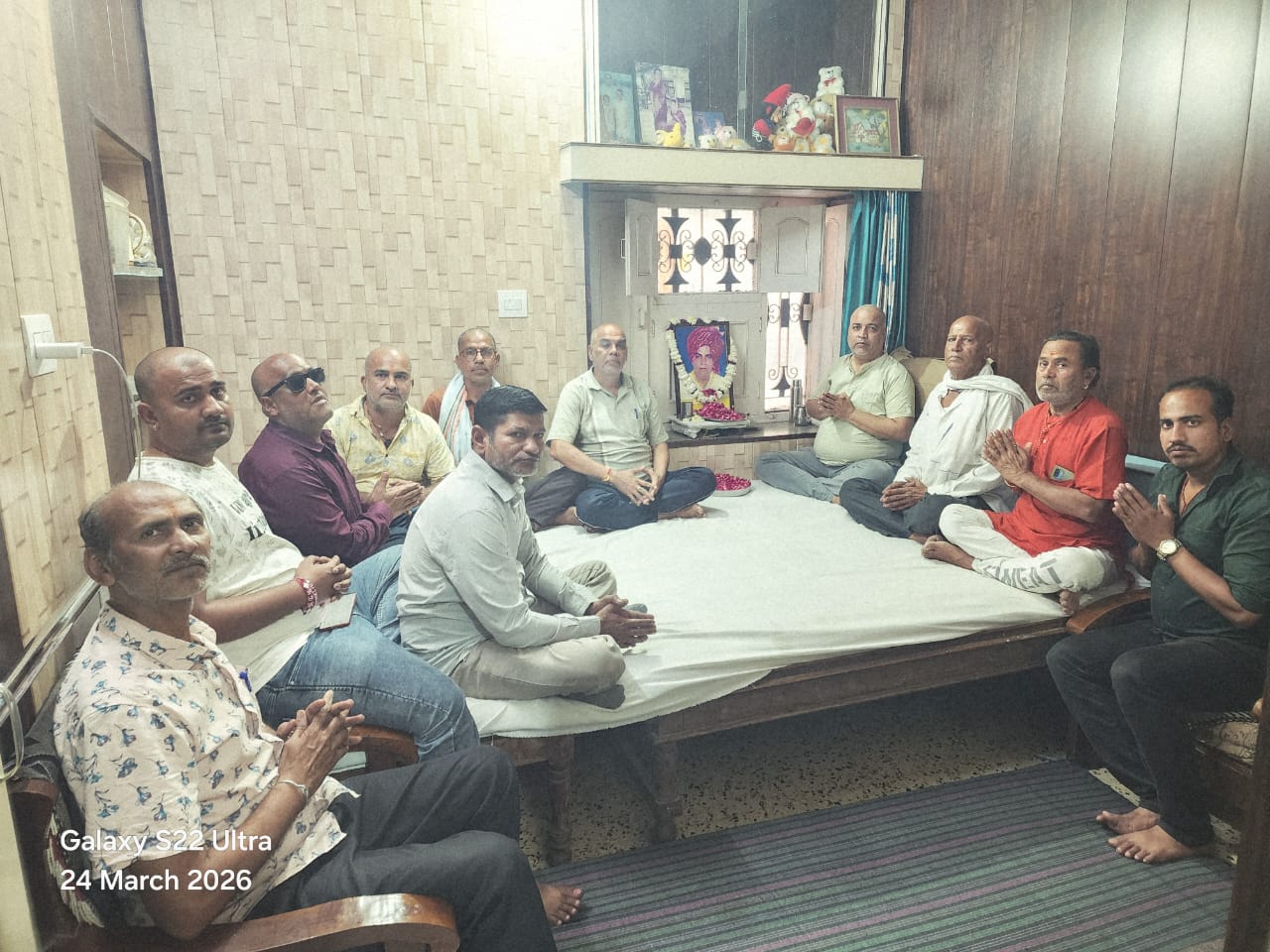 मां करणी के भक्त पूर्व अध्यक्ष भागीरथ जी कांटा को श्रद्धांजलि