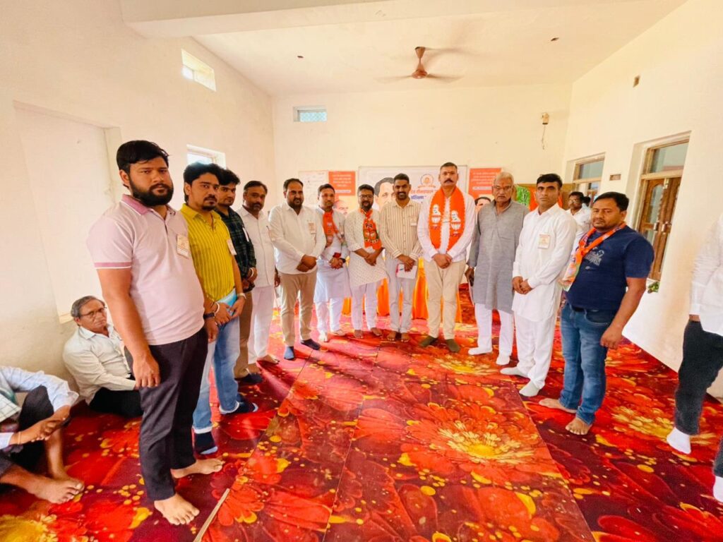 पंडित दीनदयाल उपाध्याय प्रशिक्षण महाअभियान के अंतर्गत आज श्रीडूंगरगढ़ विधानसभा के मोमासर मंडल का 2 दिवसीय प्रशिक्षण वर्ग