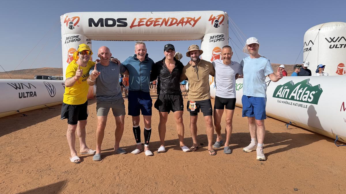 Chennai-based Irishman conquers sun and sand at the Marathon des Sables