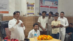 भाजपा नेता रविशेखर मेघवाल का लूणकरणसर दौरा, कार्यकर्ताओं ने किया स्वागत अभिनन्दन