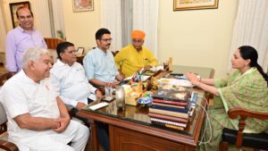 जयपुर सचिवालय में जनहित मुद्दों पर विधायक ताराचंद सारस्वत की हुई महत्वपूर्ण बैठक