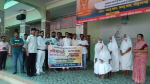 श्रीडूंगरगढ़ से युवा लाडनूं उत्तरांचल स्तरीय युवा सम्मेलन के लिए रवाना