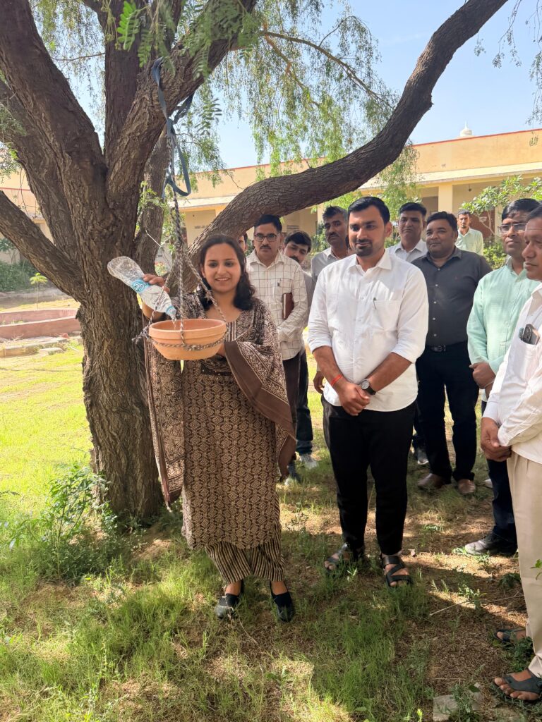 नोखा व पांचू क्षेत्र में मुख्य कार्यकारी अधिकारी का दौरा, विकास कार्यों का लिया जायजा