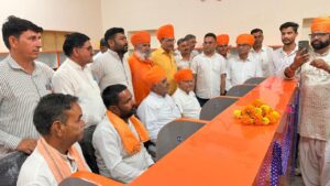 श्रीडूंगरगढ़ में सिद्ध धर्मशाला परिसर में विधायक ताराचंद सारस्वत ने लाइब्रेरी का किया उद्घाटन