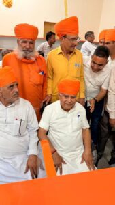 श्रीडूंगरगढ़ में सिद्ध धर्मशाला परिसर में विधायक ताराचंद सारस्वत ने लाइब्रेरी का किया उद्घाटन