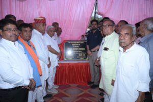 विधायक सारस्वत ने किया करोड़ों के प्रोजेक्ट का श्री डूंगरगढ़ शहर में उद्घाटन