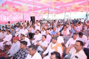 विधायक सारस्वत ने किया करोड़ों के प्रोजेक्ट का श्री डूंगरगढ़ शहर में उद्घाटन