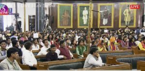 लूणकरणसर की बेटी विशाखा पारीक ने संसद में किया गुजरात का प्रतिनिधित्व, अंबेडकर जयंती पर रखे विचार