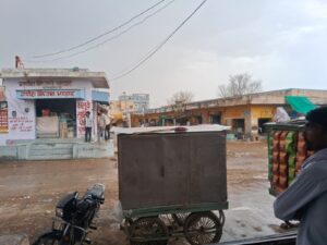 कालू-लूणकरणसर मेगा हाईवे पर अतिक्रमण से हादसे की आशंका