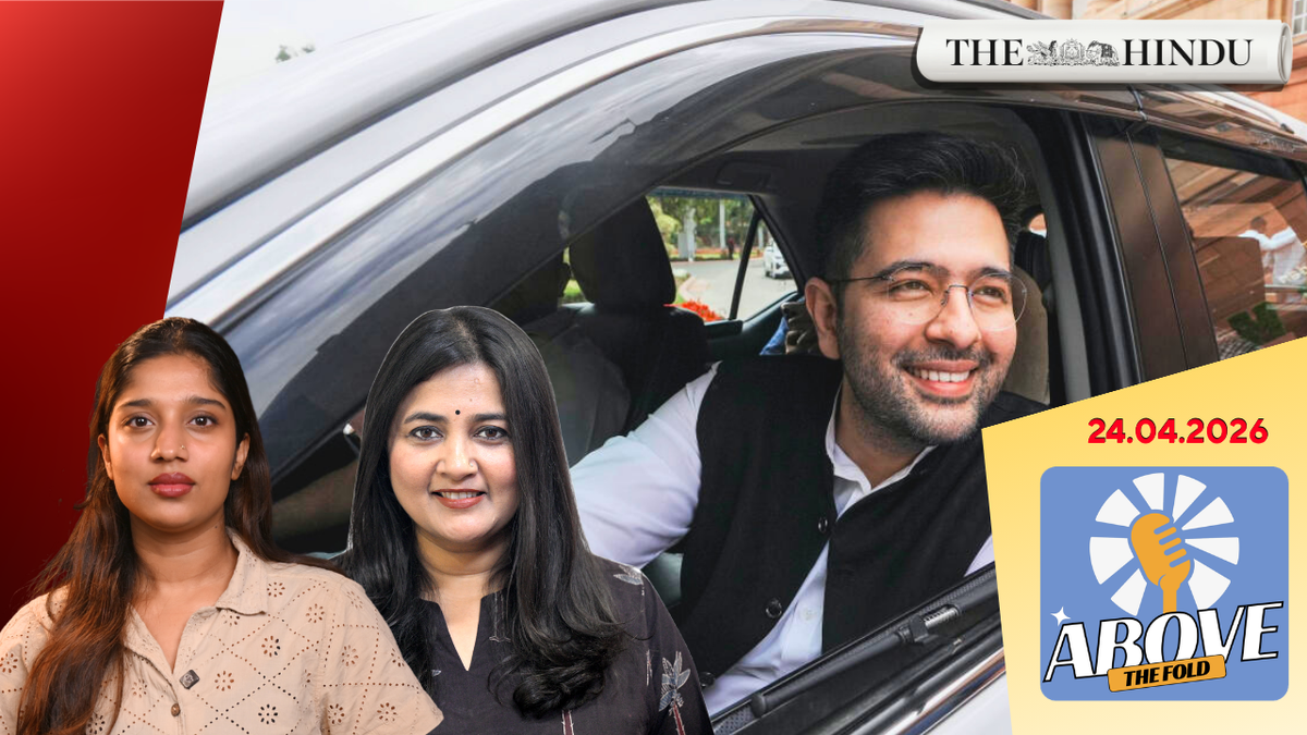 Watch: Raghav Chadha, six AAP MPs join BJP | Above the Fold | 24.04.2026